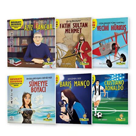 Yükselen Zeka Okumayı Sevdiren Set 6 Kitap Kutusuz