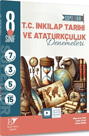 8. Sınıf LGS T.C. İnkılap Tarihi ve Atatürkçülük Superıor 15 li Deneme