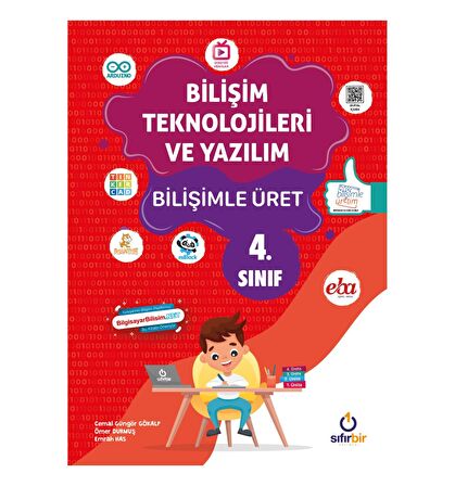 Sıfır Bir Yayınları 4. Sınıf Bilişim Teknolojileri ve Yazılım Bilişimle Üret