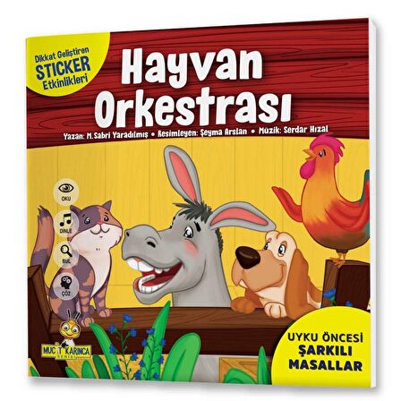 Konuşmayı Geliştiren Şarkılı Masallar Serisi (Müzik Destekli)