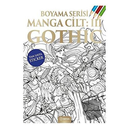 Manga Boyama Cilt III: Gothic