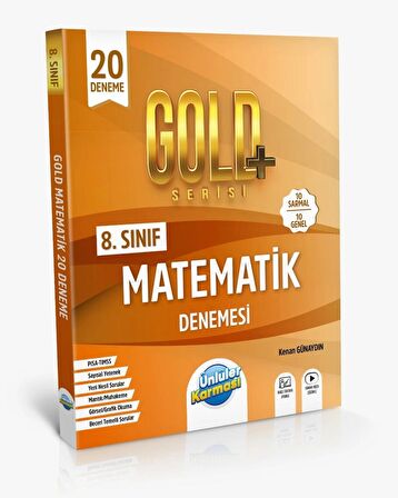 8. Sınıf Gold Matematik 20 Deneme Yeni