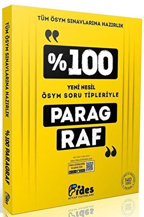 Fides %100 ÖSYM Soru Tipleriyle Paragraf