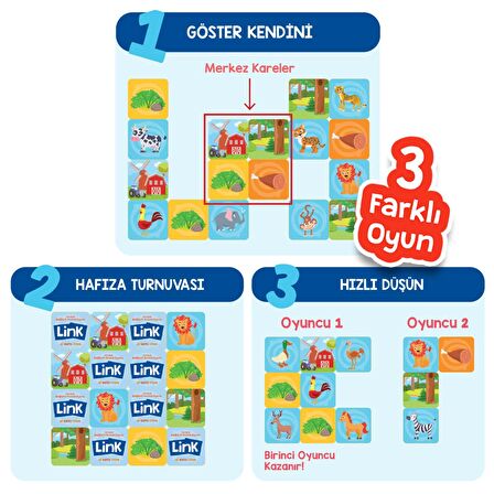 Link Yeni Nesil Bağlantı Kurma Oyunu Hayvanlar