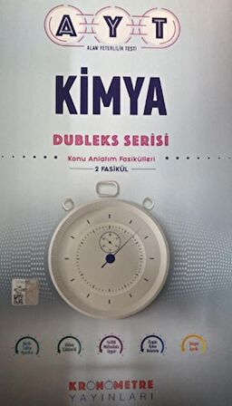 AYT Kimya Dubleks Serisi 2 Fasikül