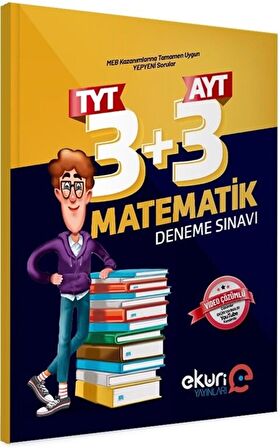 Eküri TYT AYT Matematik 3+3 Deneme