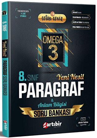 8. Sınıf Yeni Nesil Omega Paragraf Soru Bankası