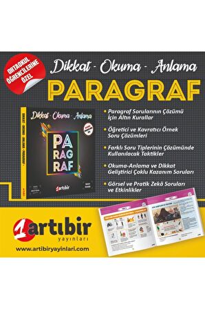 Dikkat Okuma Anlama Paragraf