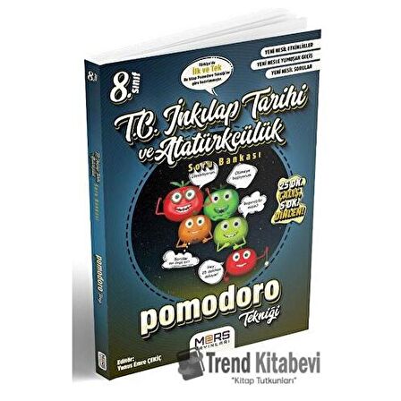 8. Sınıf T.C. İnkılap Tarihi ve Atatürkçülük Pomodoro Soru Bankası