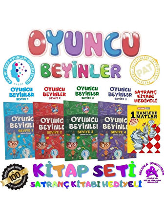 TAZOF Oyuncu Beyinler 4 Kitap ve Satranç Kitabı
