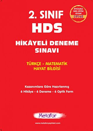 Metafor 2. Sınıf Hikayeli Deneme Sınavı 6’lı (hds)