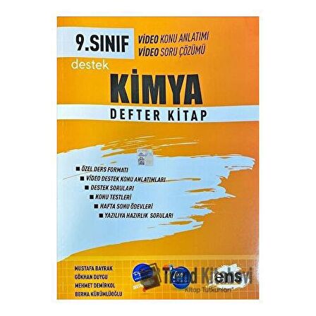 9. Sınıf Kimya Destek Defter Kitap