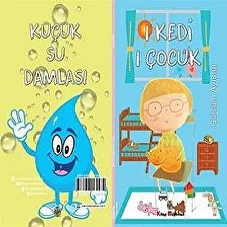 1 Kedi 1 Çocuk - Küçük Su Damlası (2 Hikaye Tek Kitap)