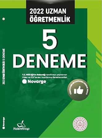 Uzman Öğretmenlik 5 Deneme