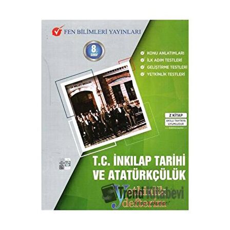 8. Sınıf T.C İnkılap Tarihi ve Atatürkçülük Yetkinlik Defterim
