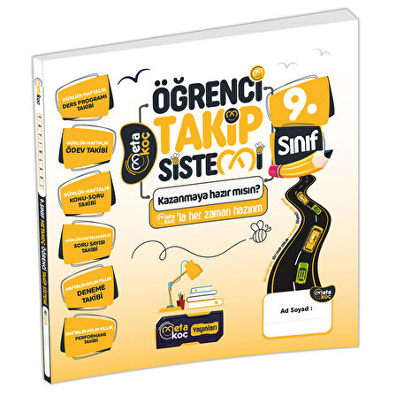 2023 9.Sınıf İnfoKoç Yayınları Öğrenci Takip Sistemi (40 Haftalık, Detaylı, Konu Soru Video Takip)