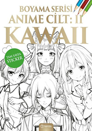 Anime Boyama Cilt II Kawaii