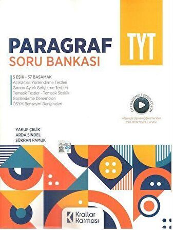 TYT Paragraf Soru Bankası Krallar Karması