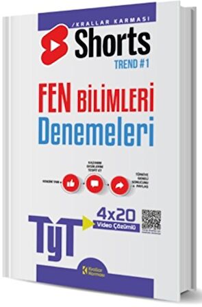 TYT Shorts 4x20 Fen Bilimleri Denemeleri