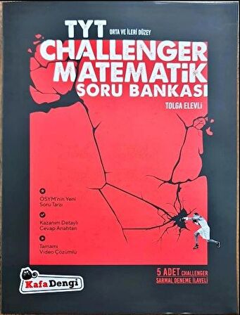 TYT Challenger Matematik Soru Bankası (Tümü Video Çözümlü)