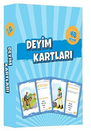 Safkan Kids Deyim Kartları (48 Kart)