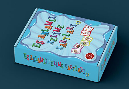 Eş Anlamlı Kelime Kartları (Set1)