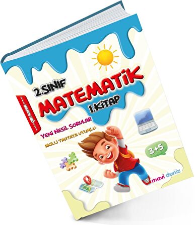 Mavi Deniz 2024 2. Sınıf Matematik 1. Kitap Yeni Nesil Sorular