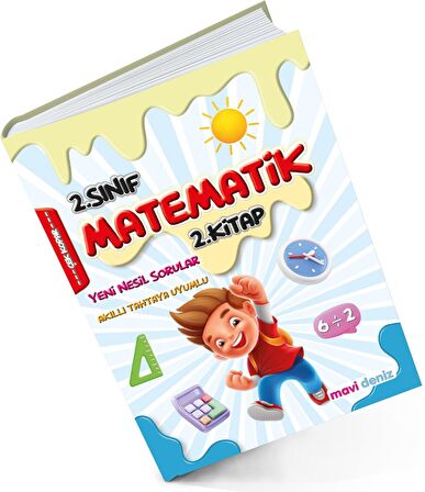 Mavi Deniz 2024 2. Sınıf Matematik 2. Kitap Yeni Nesil Sorular