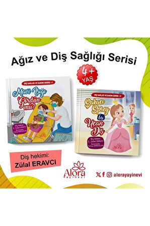 DİŞ SAĞLIĞI  VE BAKIM SERİSİ  +4 YAŞ (RENKLİ- 2 KİTAP BÜYÜK BOY)