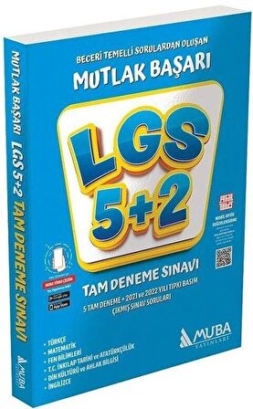 LGS 8. Sınıf 5 + 2 Deneme Sınavı Muba Yayınları