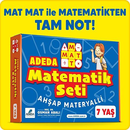 Adeda Matematik Seti 7 Yaş