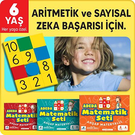 Adeda Mat Mat Matematik Seti 6 Yaş