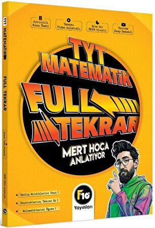 2023 TYT Matematik Full Tekrar Video Ders Kitabı