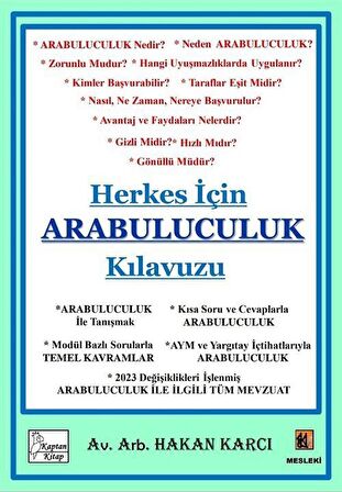 Herkes İçin Arabuluculuk Kılavuzu