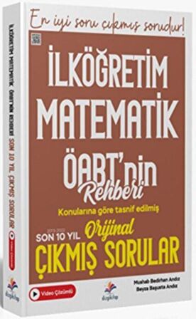 KPSS İlköğretim Matematik Öğretmenliği Son 10 Yıl Çıkmış Sınav Soruları Dizgi Kitap