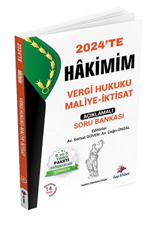 Dizgi 2024 Hakimim Hakimlik Vergi Hukuku-Maliye-İktisat Soru Bankası Çözümlü 14. Baskı Dizgi Kitap