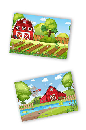 MY STİCKER BOOK '' FARM'' , TÜKENMEYEN STİCKER KİTABI ÇİFTLİK