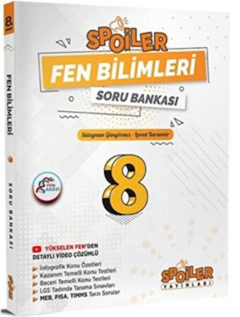 8. Sınıf Fen Bilimleri Spoiler Soru Bankası