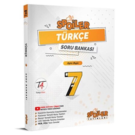 7. Sınıf Spoiler Türkçe Soru Bankası