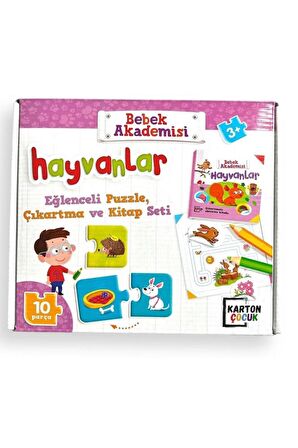 Karatay Yayınları Bebek Akademisi Hayvanlar Eşleştirme