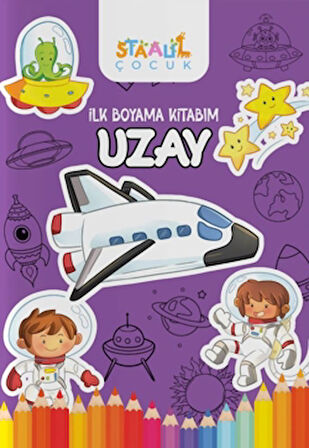 İlk Boyama Kitabım - Uzay