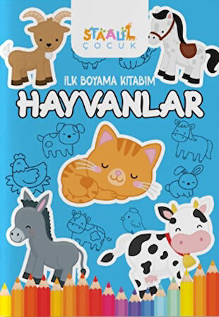 İlk Boyama Kitabım - Hayvanlar