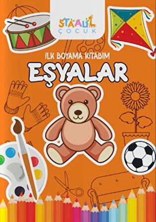 İlk Boyama Kitabım - Eşyalar