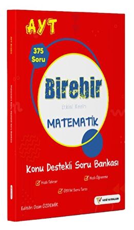 2023 YKS AYT Birebir Etkisi Kesin Matematik Konu Destekli Soru Bankası