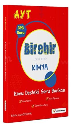 2023 YKS AYT Birebir Etkisi Kesin Kimya Konu Destekli Soru Bankası