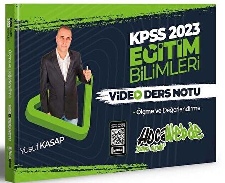 2023 KPSS Eğitim Bilimleri Ölçme ve Değerlendirme Video Ders Notları