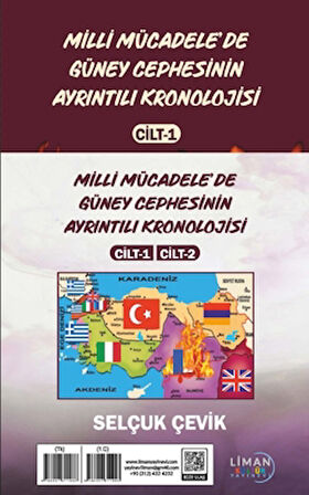 Milli Mücadele'de Güney Cephesinin Ayrıntılı Kronolojisi Cilt 1 ve Cilt 2 Takım