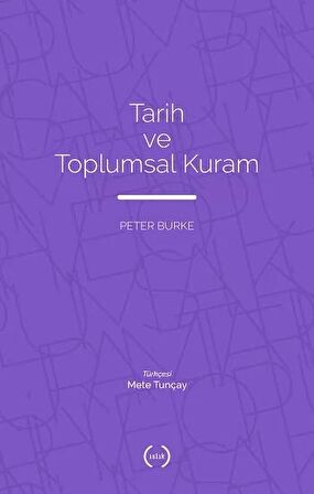 Tarih ve Toplumsal Kuram