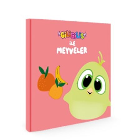 Giligilis ile Meyveler - Eğitici Mini Karton Kitap Serisi