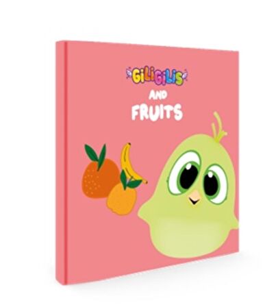 Giligilis and Fruits - İngilizce Eğitici Mini Karton Kitap Serisi